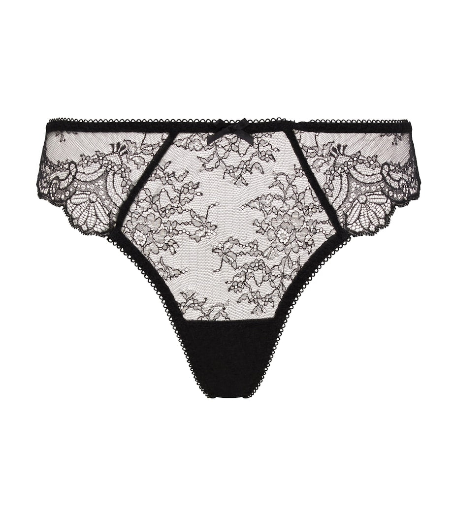 Black Lace Tanga