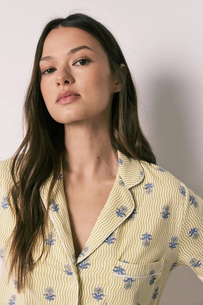 women'secret kadın pamuklu iki parçalı pijama