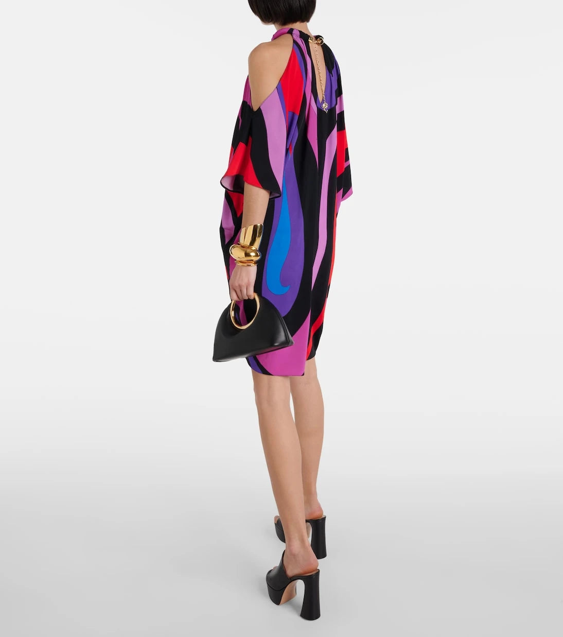 Pucci - Marmo draped jersey kaftan