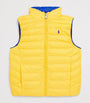Ralph Lauren Kids Quilted Polo Pony Gilet (6-14 Years)