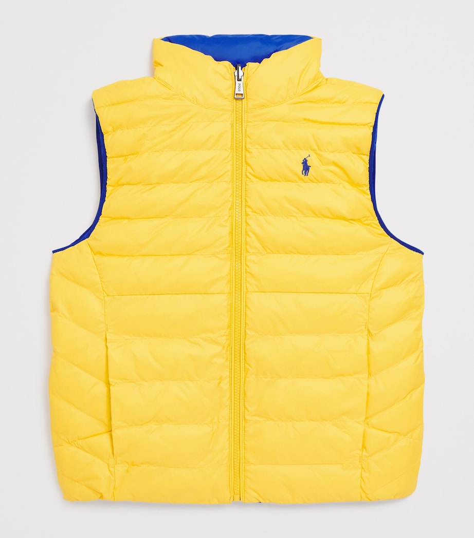 Ralph Lauren Kids Quilted Polo Pony Gilet (6-14 Years)