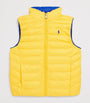 Ralph Lauren Kids Quilted Polo Pony Gilet (2-7 Years)