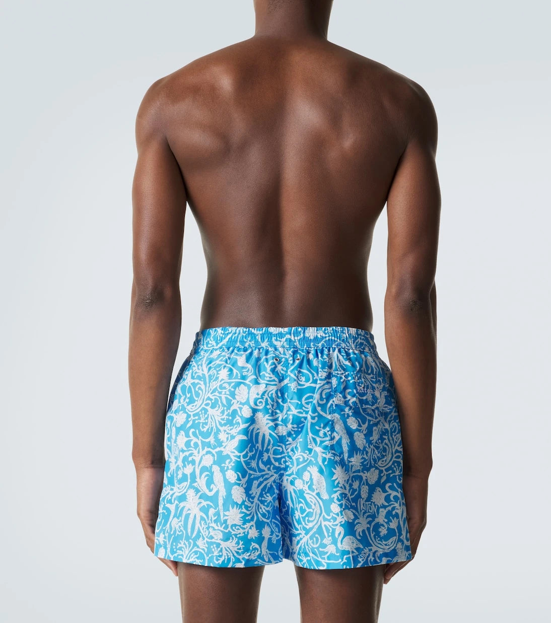 Kiton - Printed swim trunks