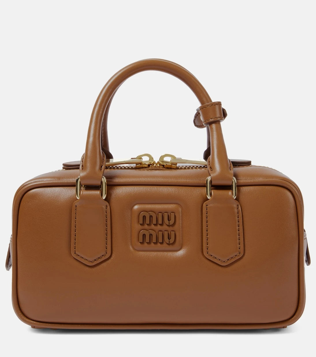 Miu Miu - Arcadie Small leather tote bag
