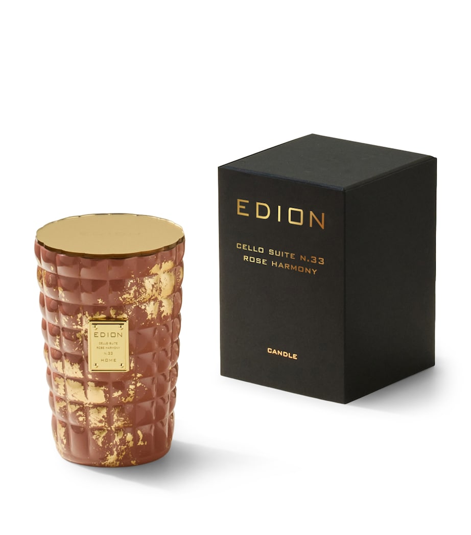 EDION No.33 Cello Suite Rose Harmony Candle (500g)