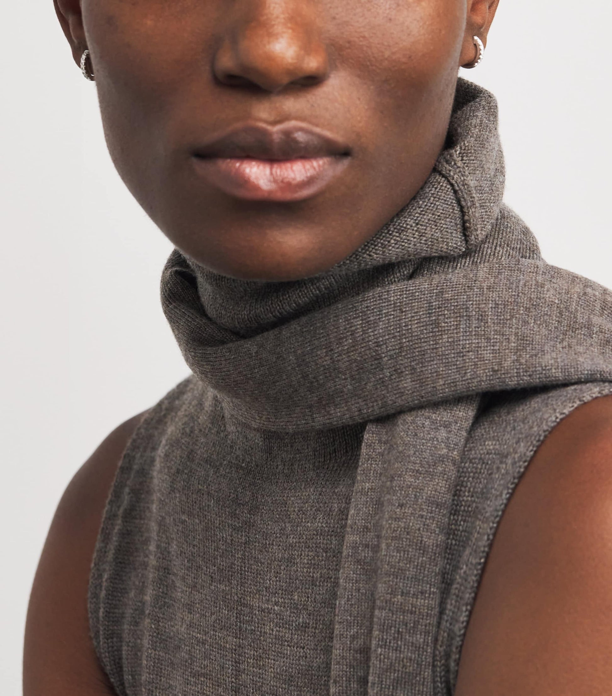 White Gold and Diamond Huggie Earrings (0.20ctw)