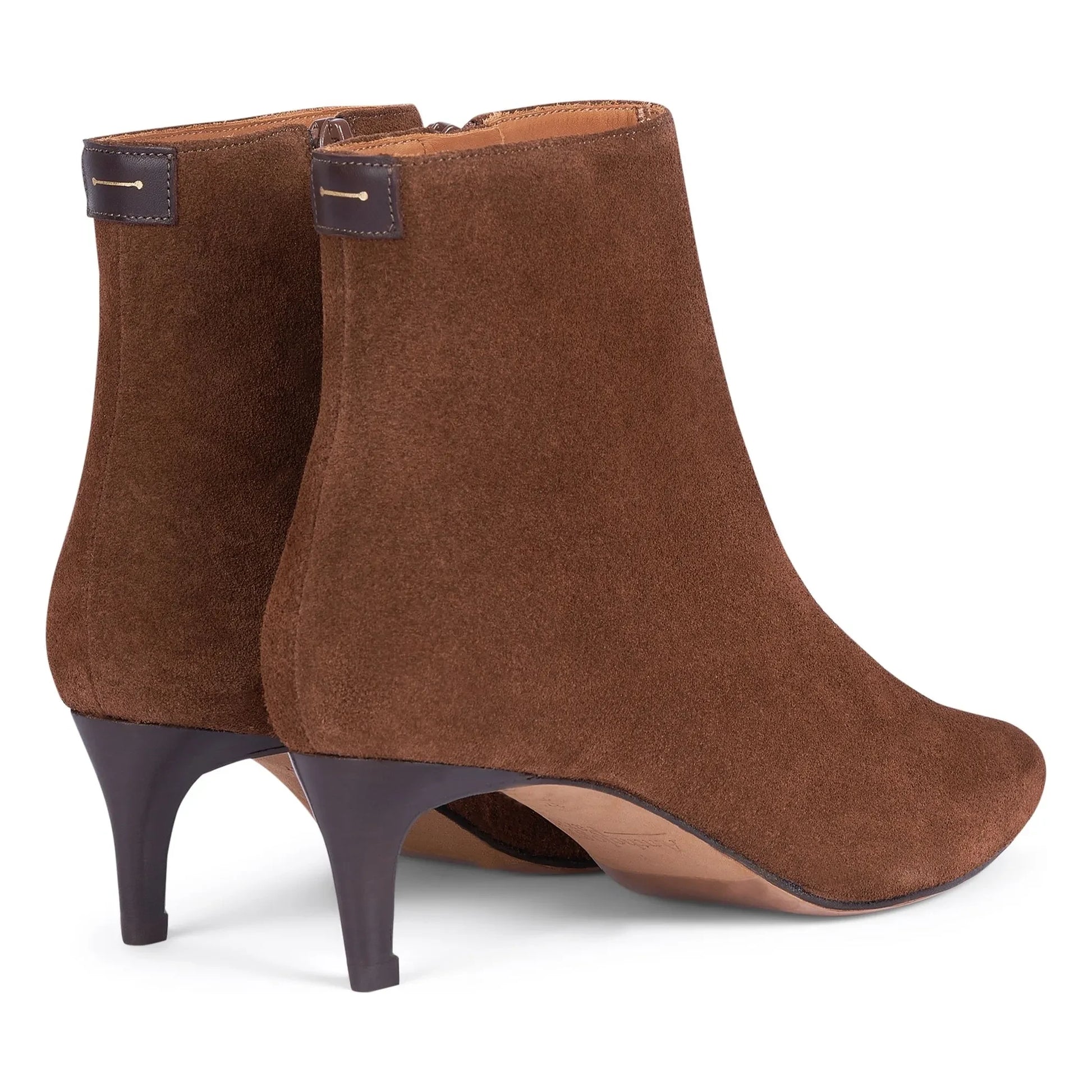 Anthology Paris - Mara Suede Boots | Brown