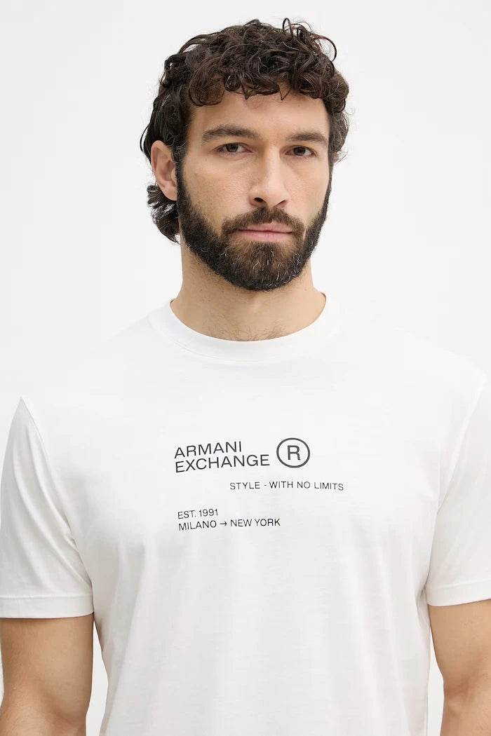 Armani Exchange erkek pamuklu tişört
