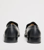 Leather Debossed Logo Loafers
