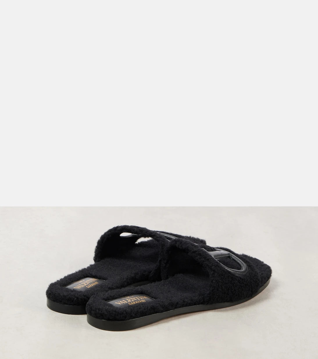 Valentino Garavani - VLogo cutout slides