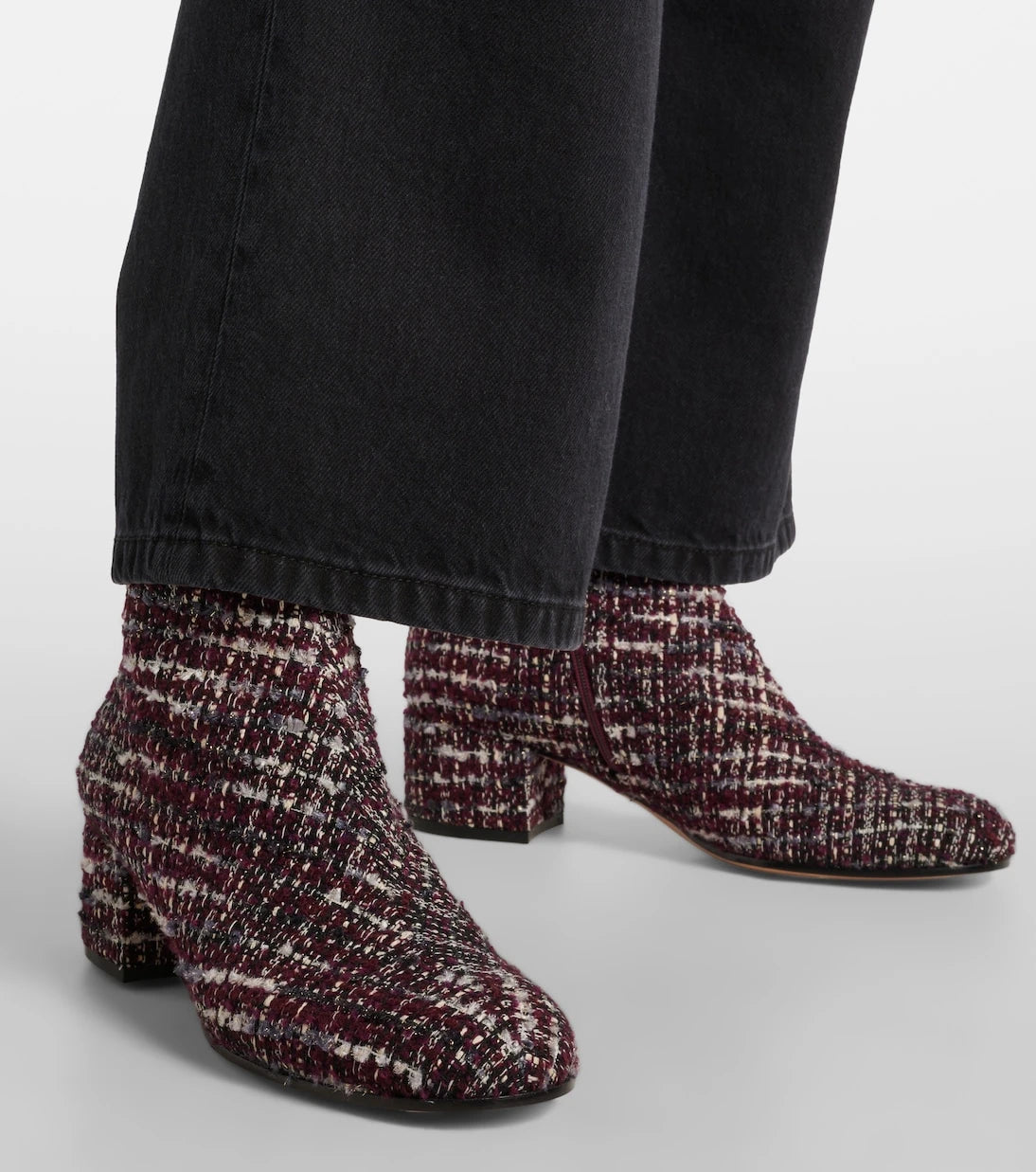 Gianvito Rossi - 45 bouclé ankle boots