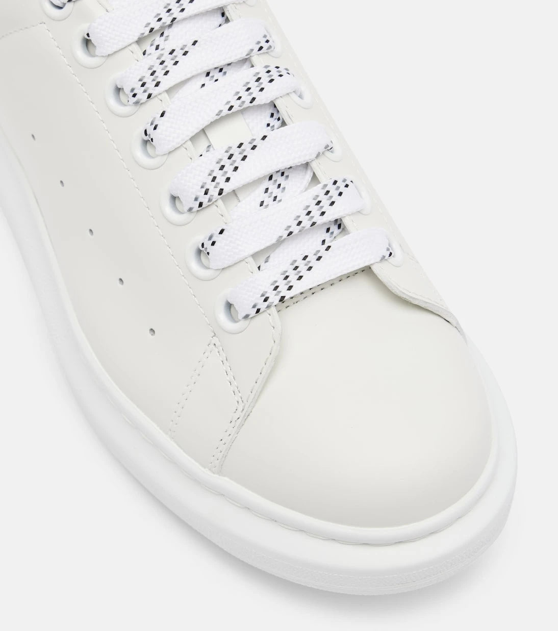 McQueen - Oversized leather sneakers