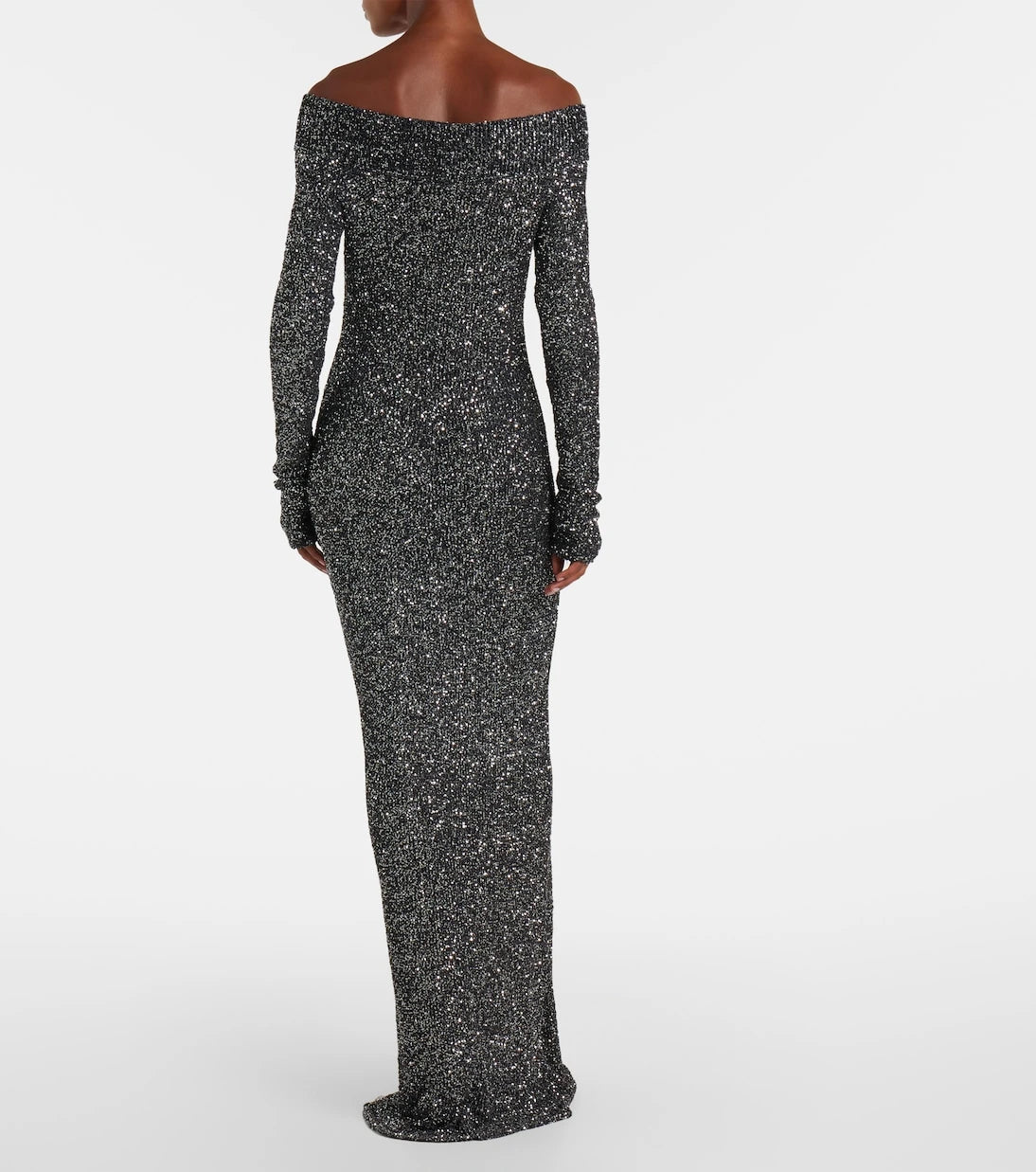 Stella McCartney - Knitted sequined gown