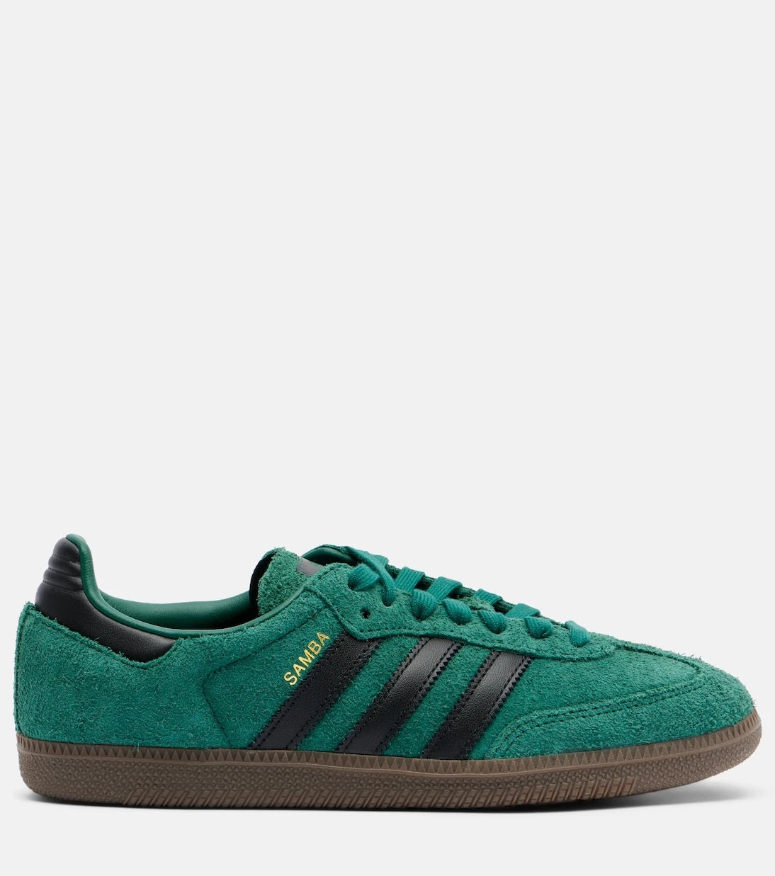 Adidas - Samba OG leather-trimmed suede sneakers