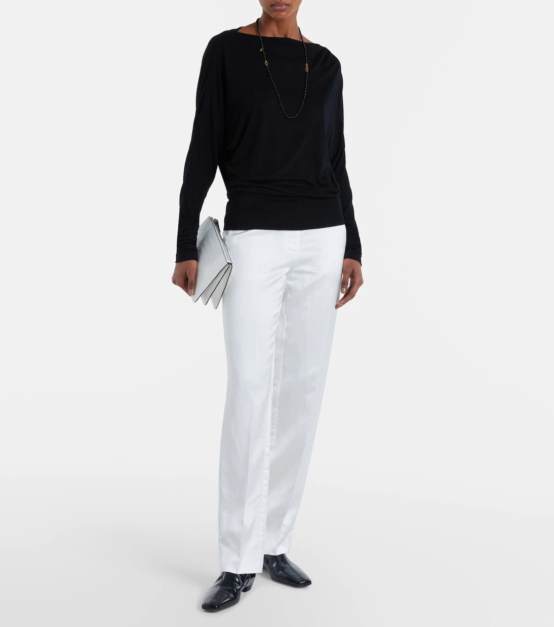 Toteme - Draped jersey top