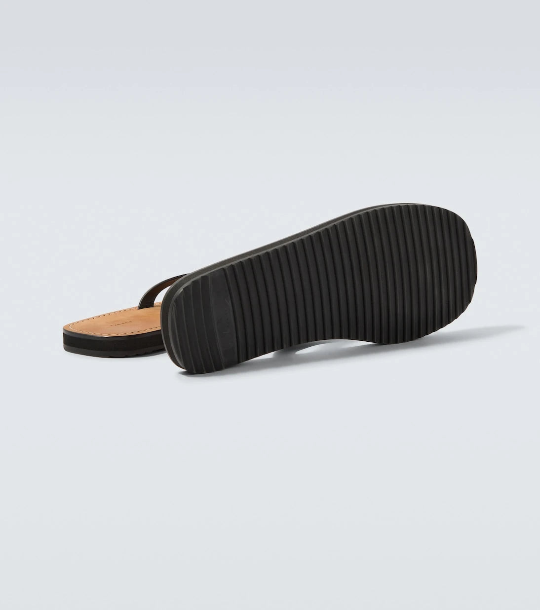 The Row - City leather thong sandals