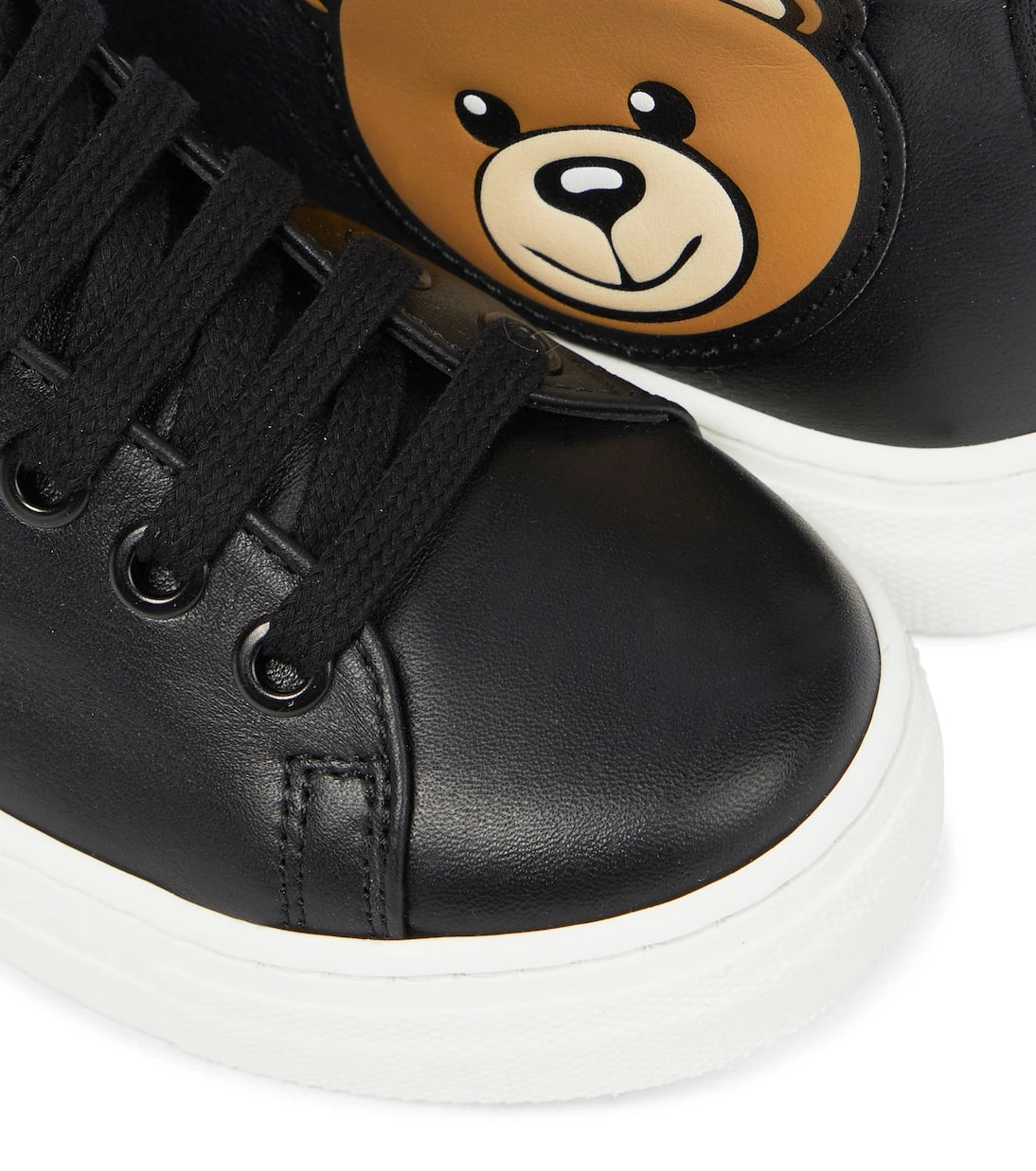Moschino Kids - Leather sneakers