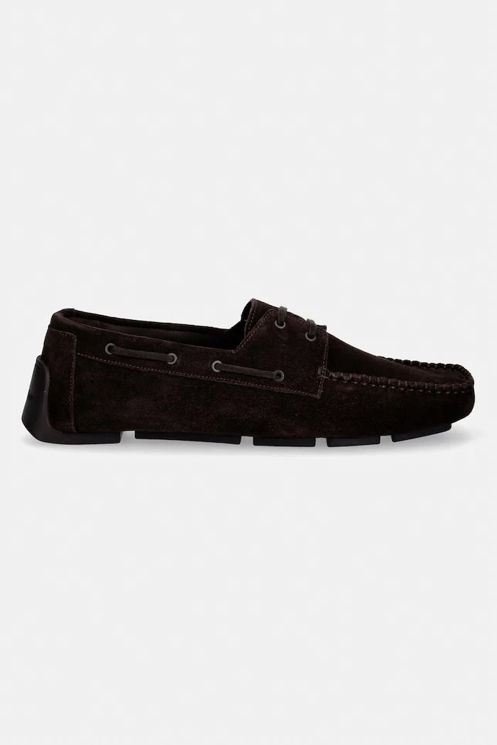 Calvin Klein Erkek Süet Mokasen DRIVER BOAT SU
