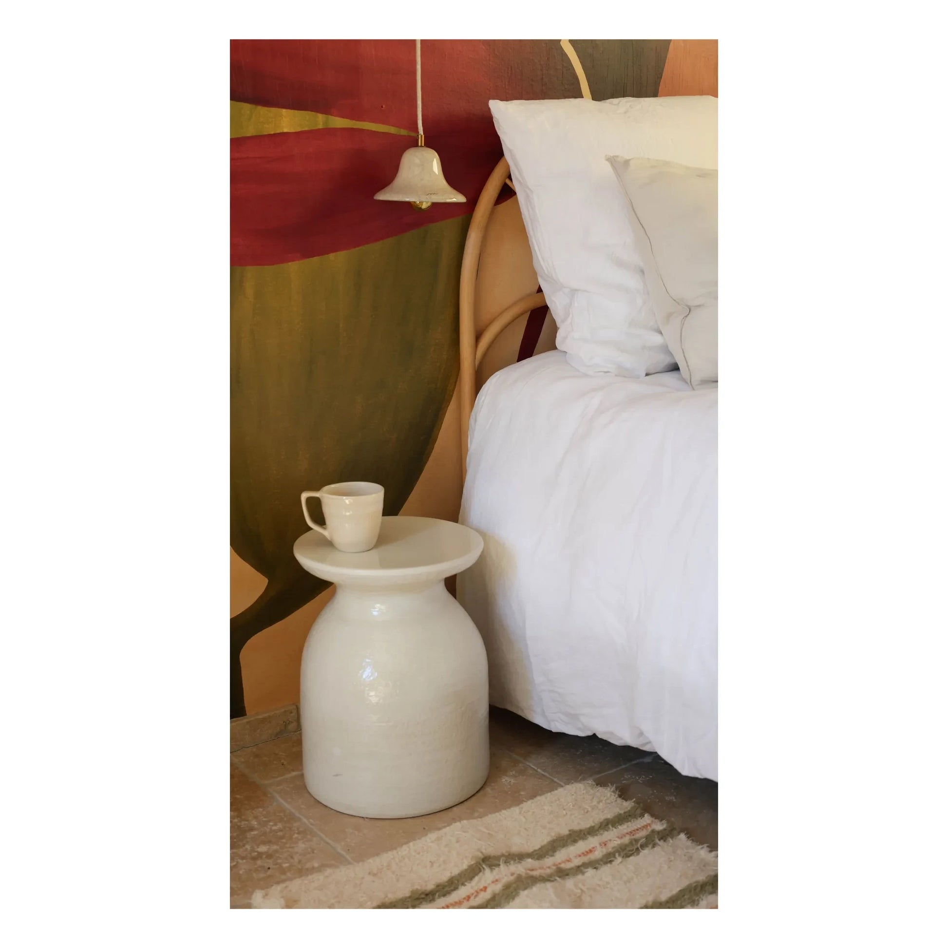 Masamé - Small Gigaro hanging lamp | Sand