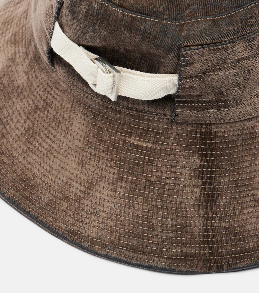 Jacquemus - Bob De-Nîmes velvet bucket hat