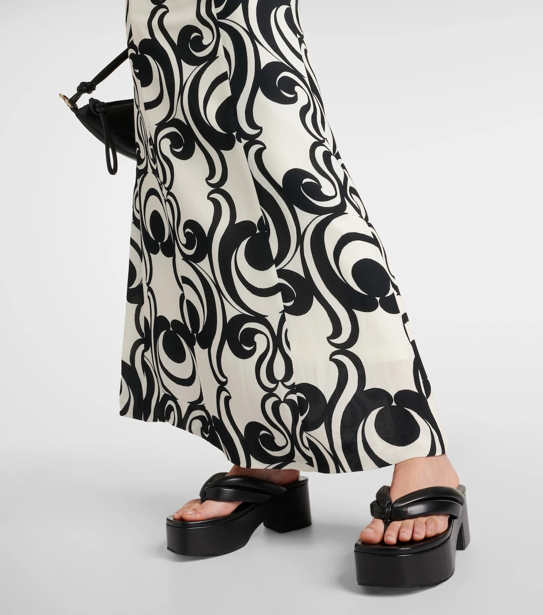 Dries Van Noten - Printed crêpe maxi dress