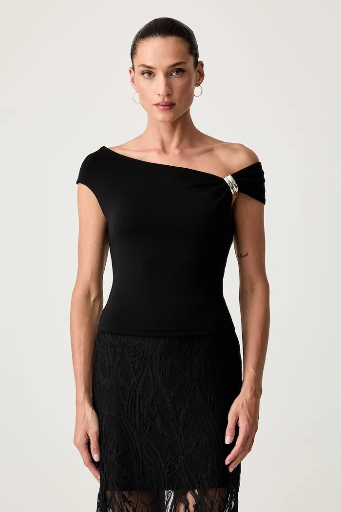 Guess lyocell kadın kısa top