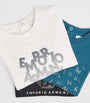 Emporio Armani Kids Pack of 3 Cotton Logo T-Shirts (6-36 Months)