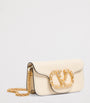 Valentino Garavani Ivory Small Embellished Loco Shoulder Bag