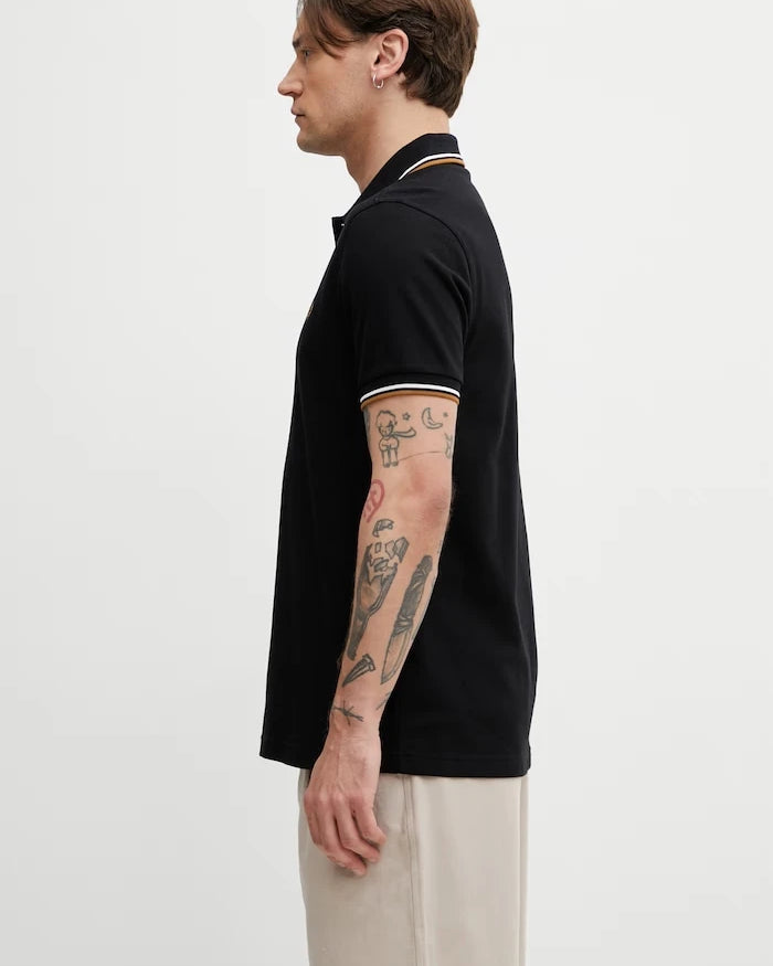 Fred Perry тениска с яка мъжка от памук
