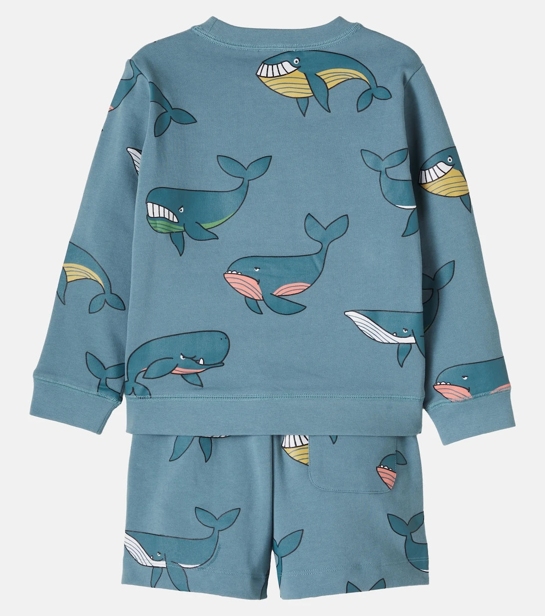 Stella McCartney Kids - Printed cotton sweatshirt and shorts set