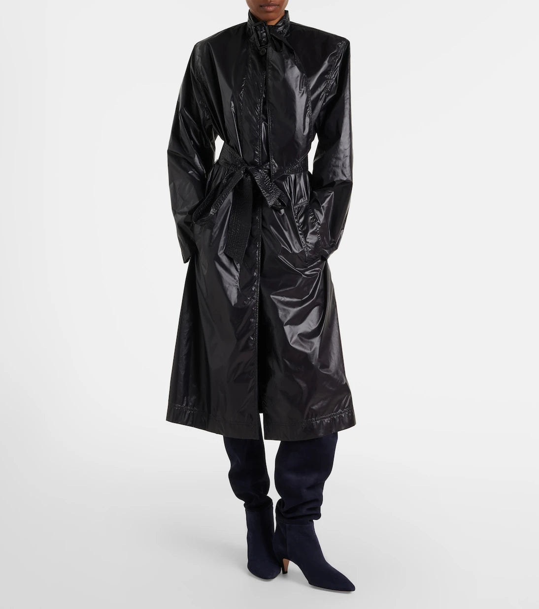 Gianvito Rossi - Elise suede knee-high boots