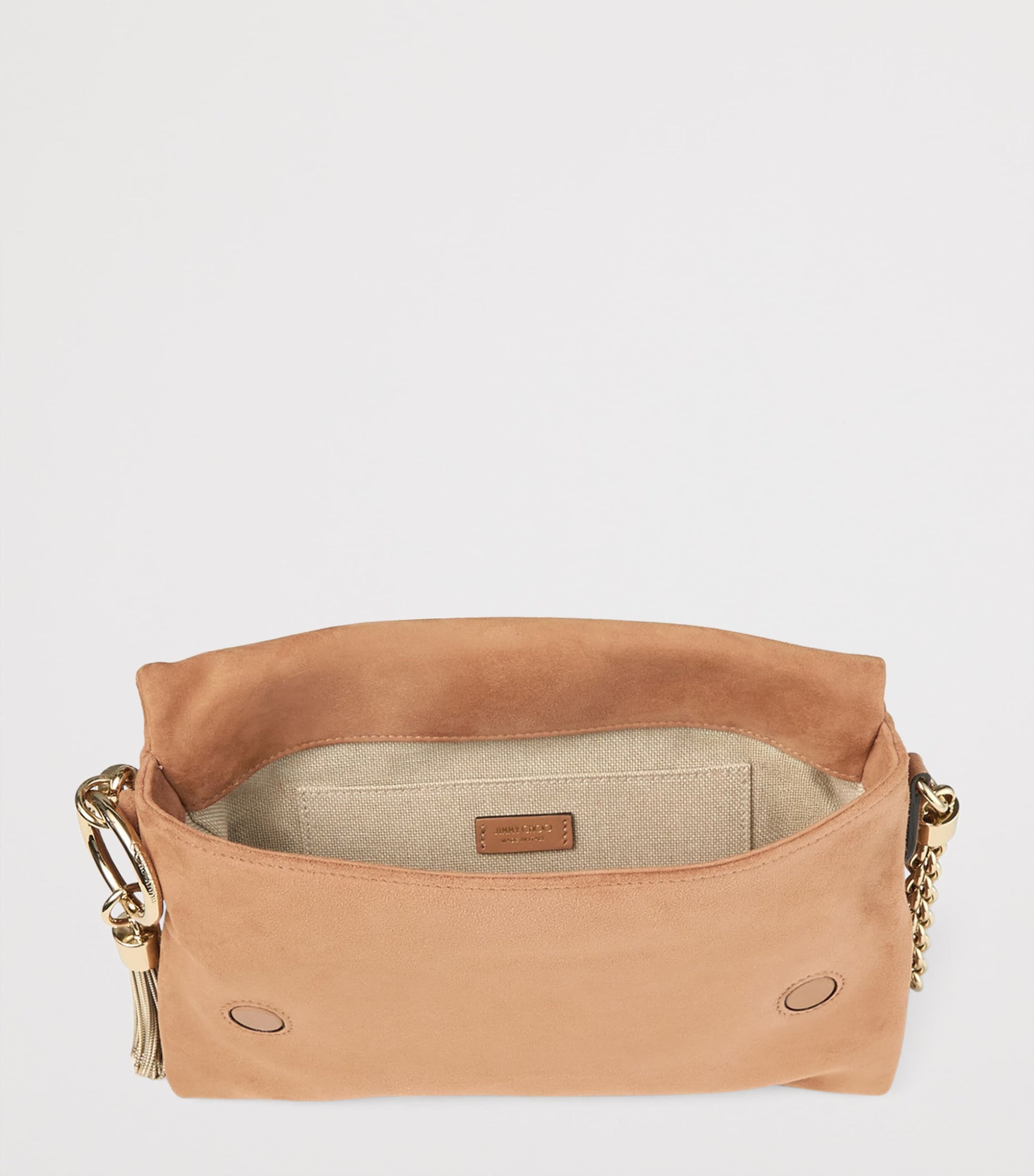 Jimmy Choo Suede Callie Flap Shoulder Bag