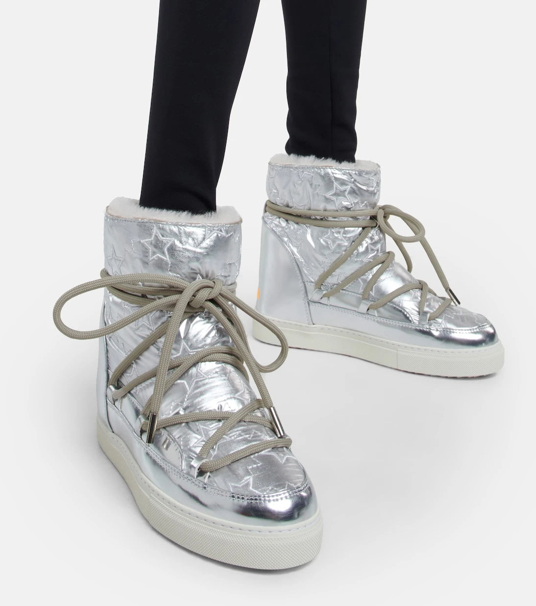 Inuikii - Sneaker Star Wedge metallic snow boots