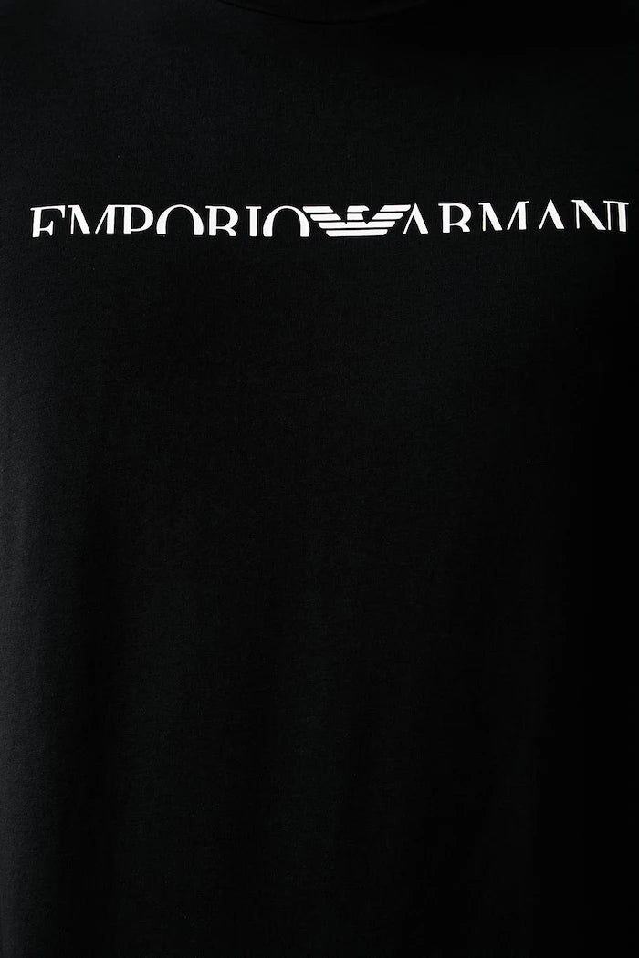 Emporio Armani Underwear pamuklu elastanlı erkek ev tişörtü