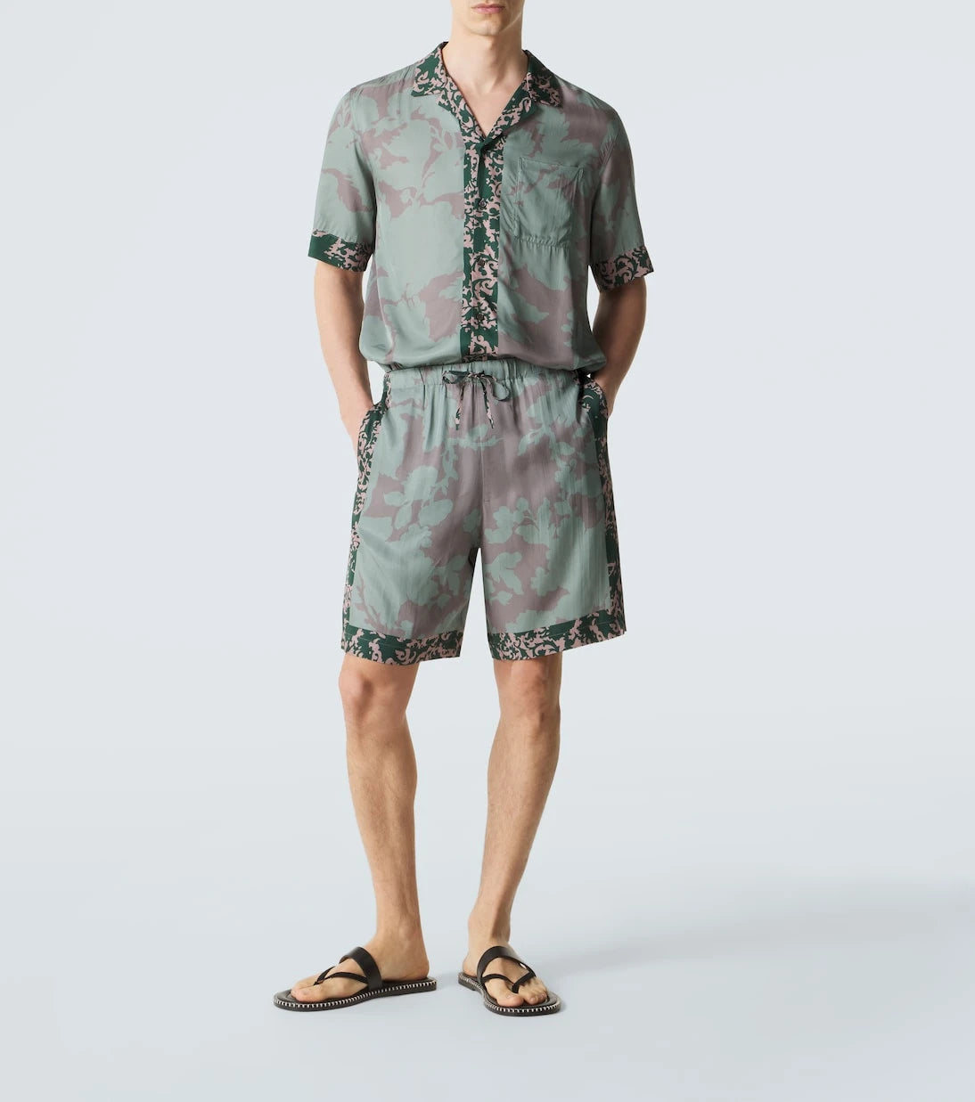 Dries Van Noten - Printed shorts