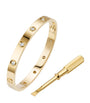 LOVE Classic Yellow Gold 10-Diamond Bracelet