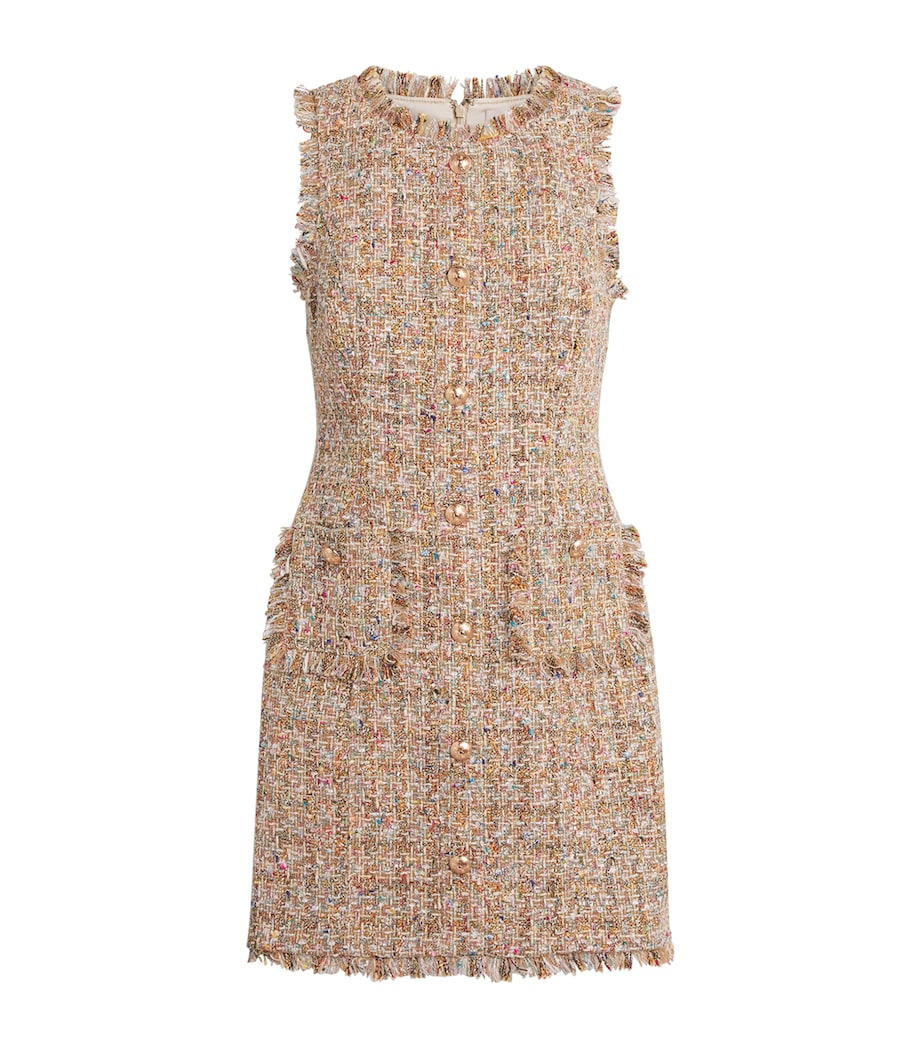 Beige Bouclé Randi Mini Dress