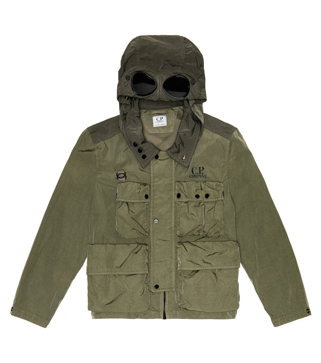 C.P. Company Kids - Chrome-R Goggle jacket