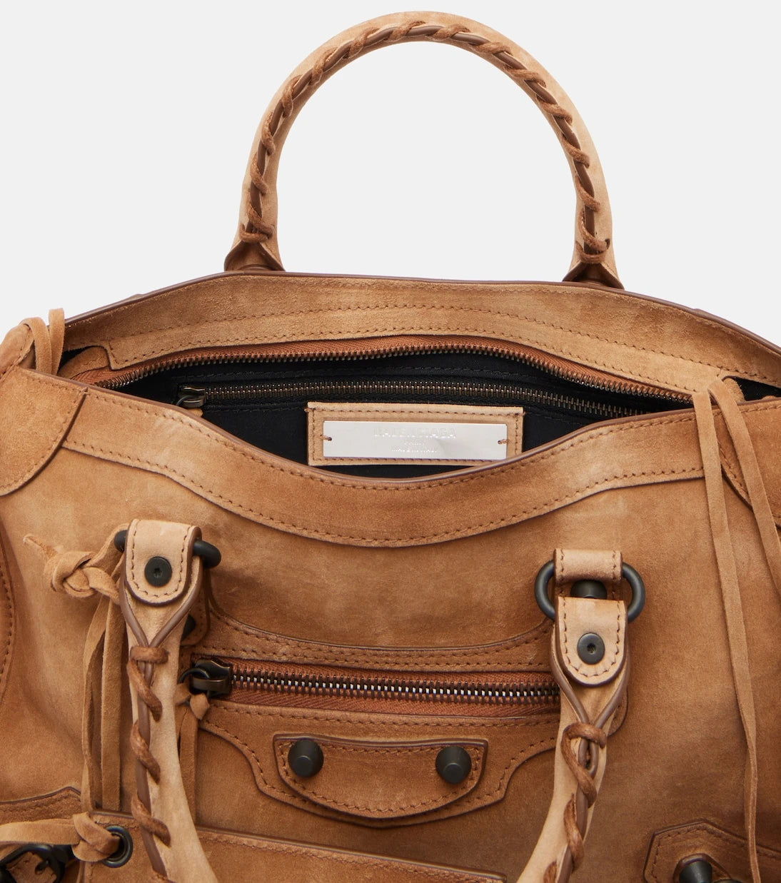 Balenciaga - Le City Small leather top-handle bag