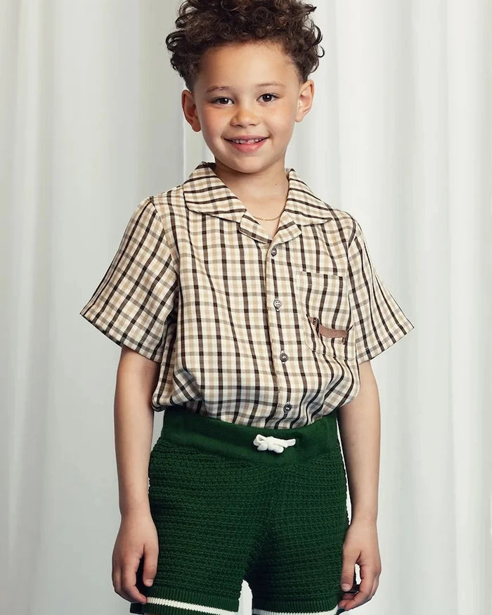 Риза Mini Rodini Gingham