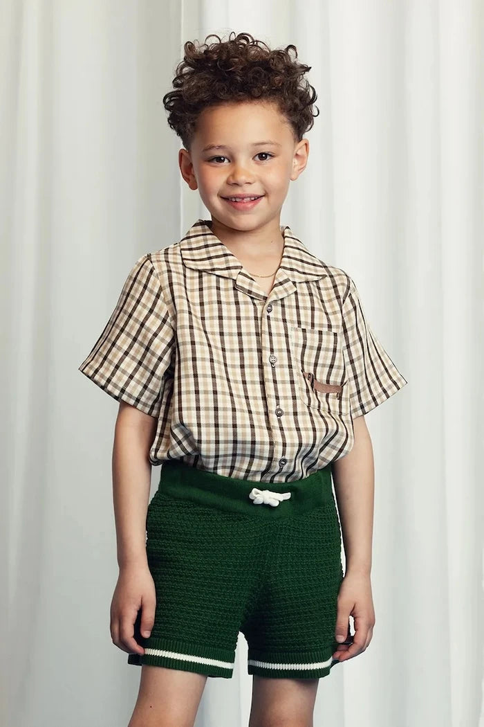 Риза Mini Rodini Gingham