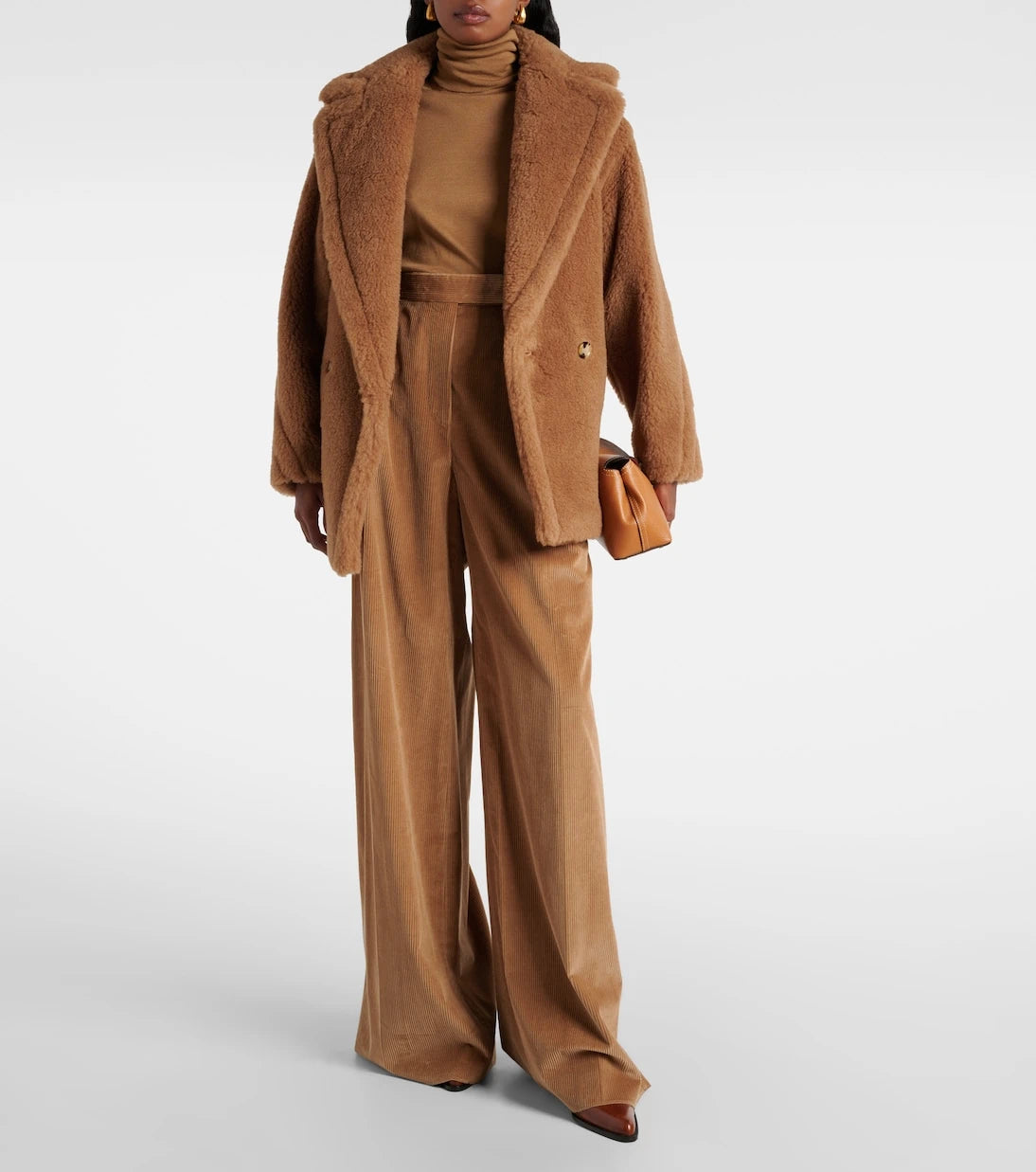 Max Mara - Dramma yün ve ipek teddy ceket