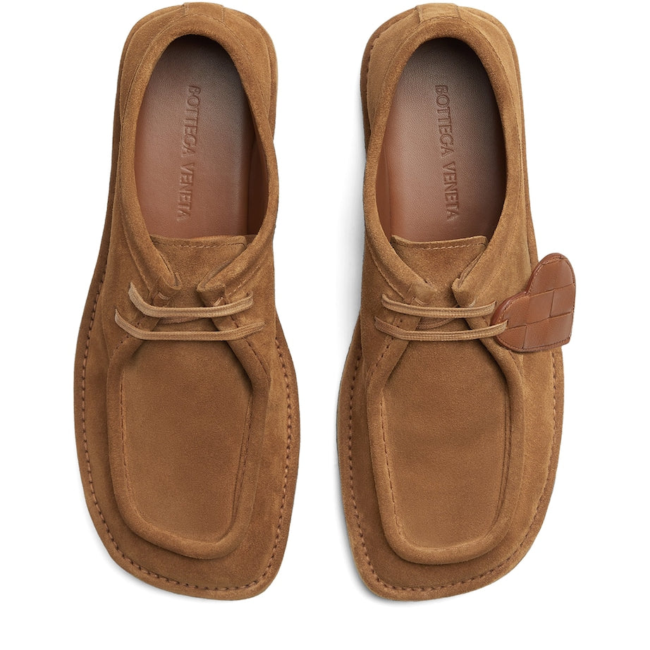 Suede Daddy Derby Shoes