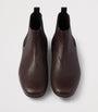 Prada Leather Chelsea Boots
