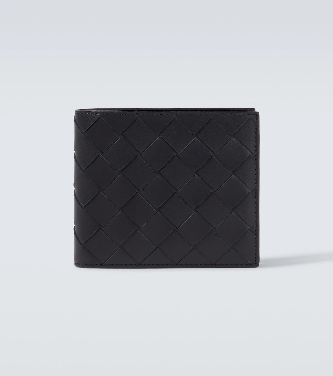 Bottega Veneta - Intrecciato leather bifold wallet