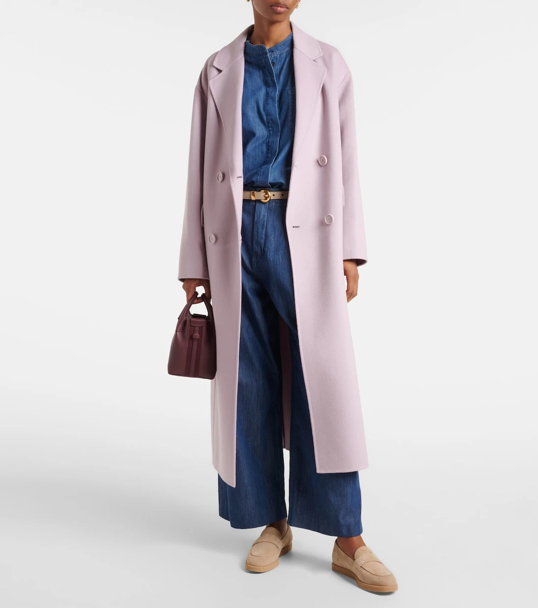 'S Max Mara - بنطال جينز Sophie بقصة أرجل واسعة