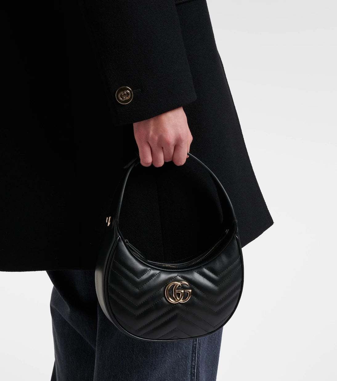 Gucci - GG Marmont Small leather shoulder bag