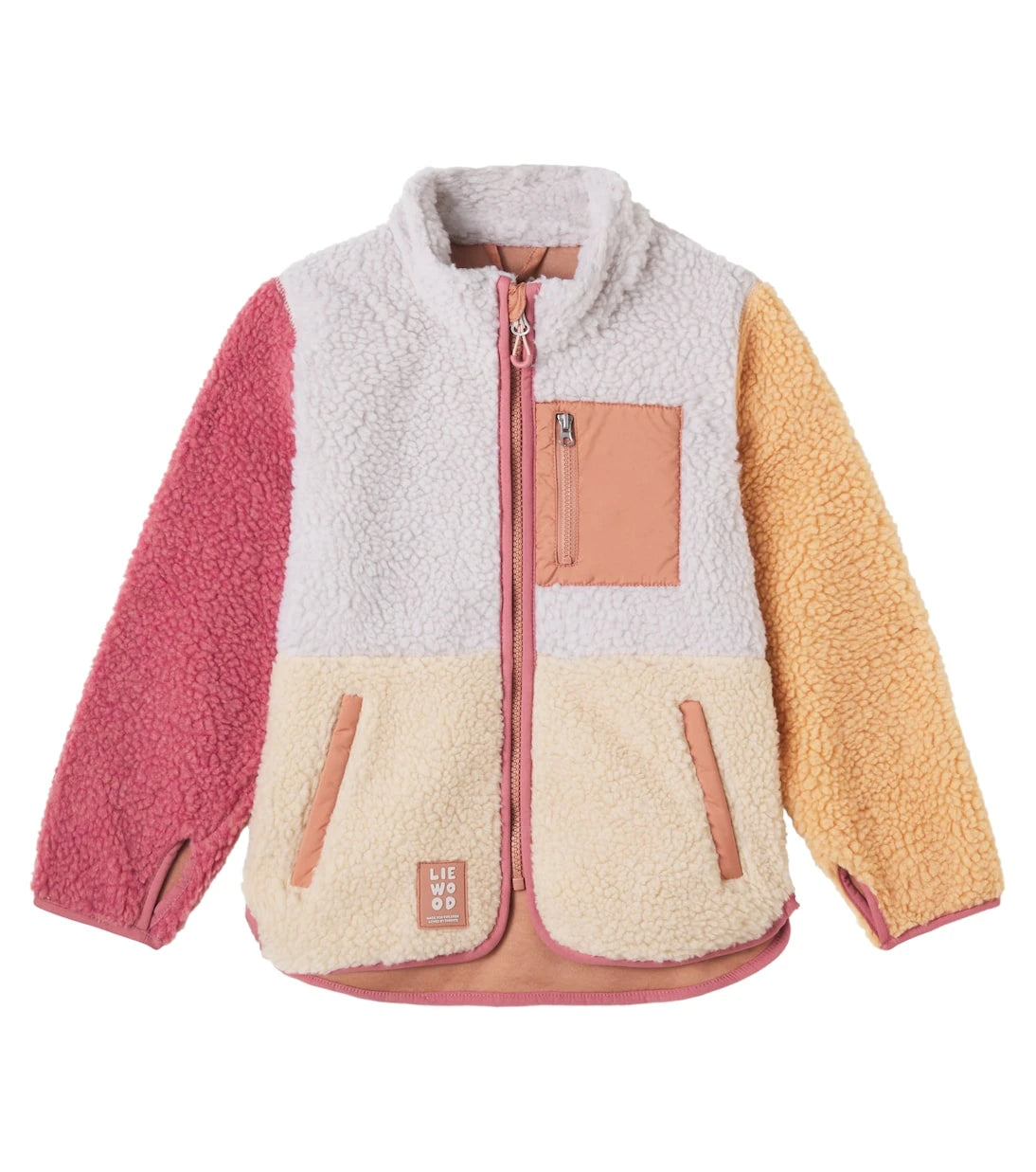 Liewood - Nolan colorblocked fleece jacket