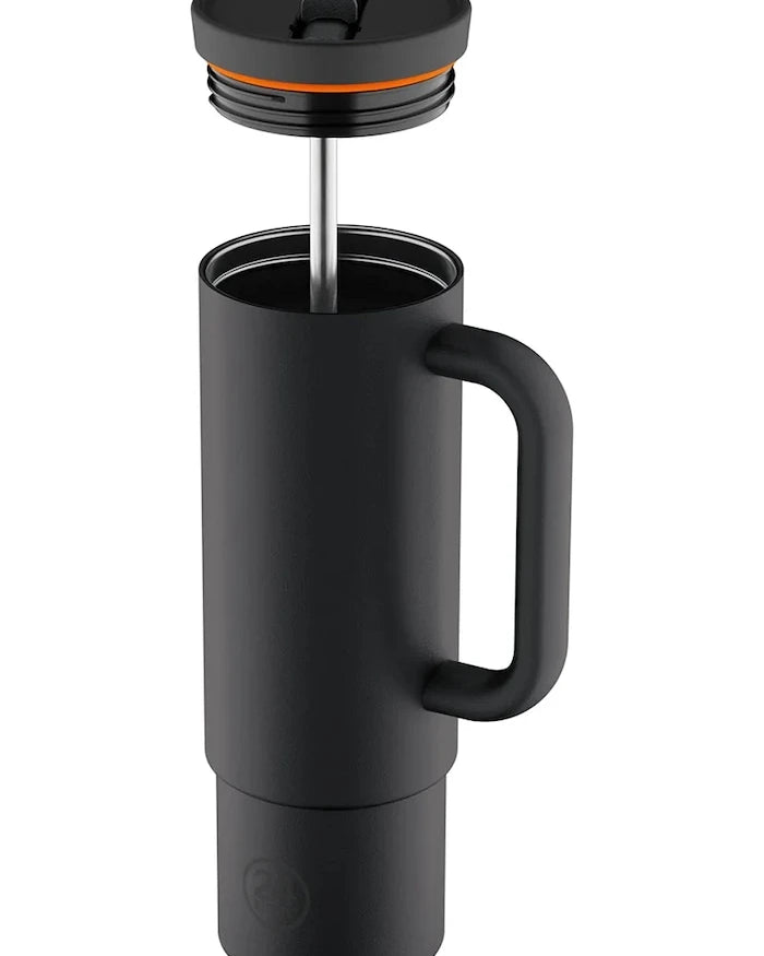 Termos Bardak 24bottles Straw 800ml Black
