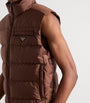 Brown Re-Nylon Gilet